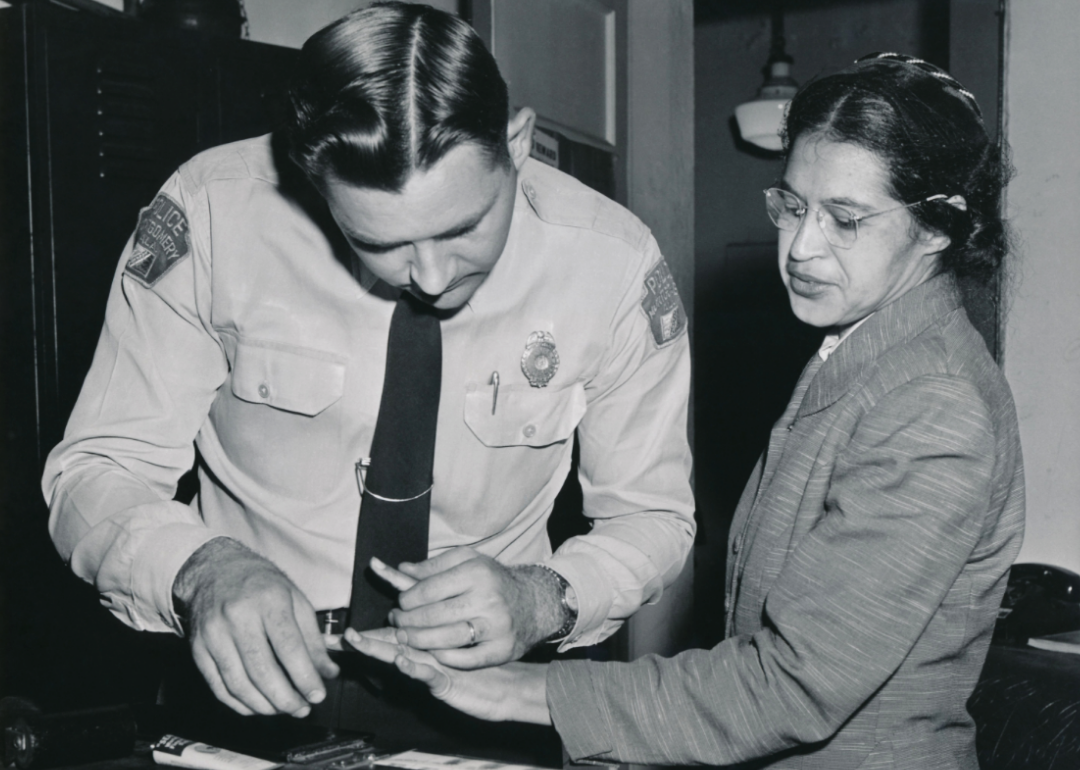 1955: The Montgomery bus boycott